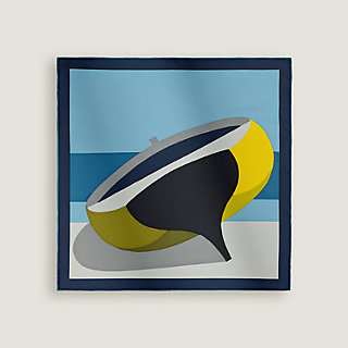 Ile d'Ouessant pocket square 45 | Hermès USA